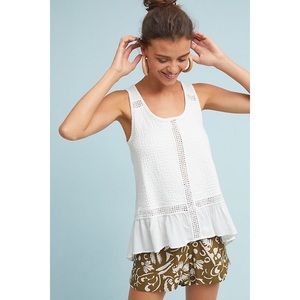Eri + Ali Savoia Flounced Top - Anthropologie
